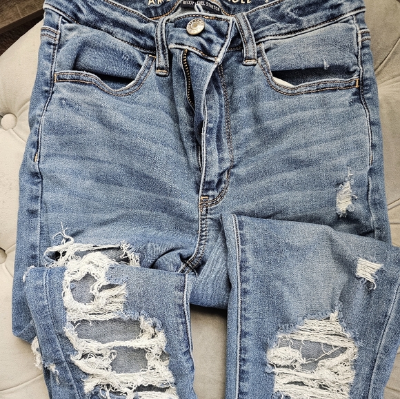 American Eagle Outfitters Jeans Ae Ripped Skinny Legs Jeans Poshmark
